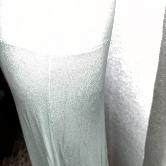 Enough About Me Maxi Skirt Mint Green Stretch Boho Size Large - Picture 8 of 11